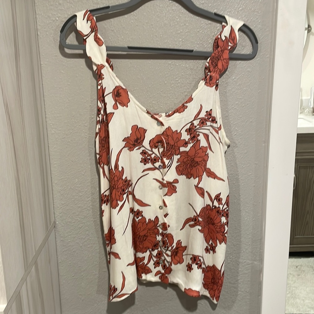 Floral tank top by willow root